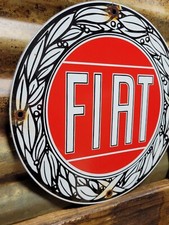 INSEGNA PORCELLANA FIAT