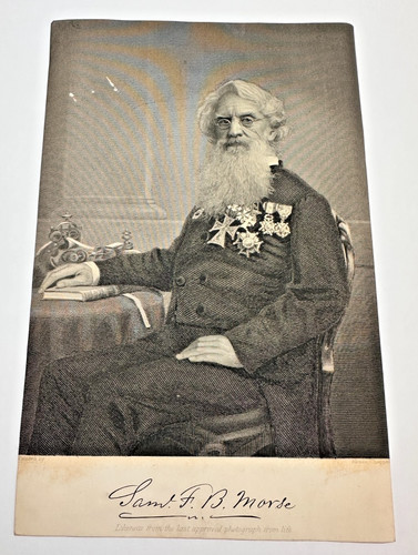 Engraving samuel morse - samuel, fb