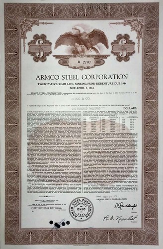 Armco steel corporation - steel, 4,35%