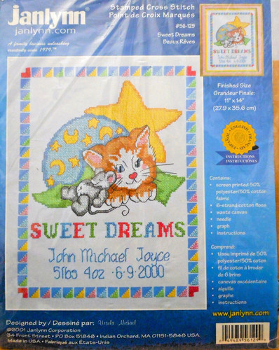 Janlynn kit punto croce - punto,