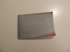 Honda HR-V 2000 manuale