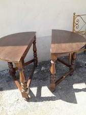 COPPIA CONSOLE A MEZZALUNA  -