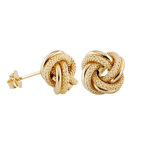 Orecchini donna nodo - donna, oro