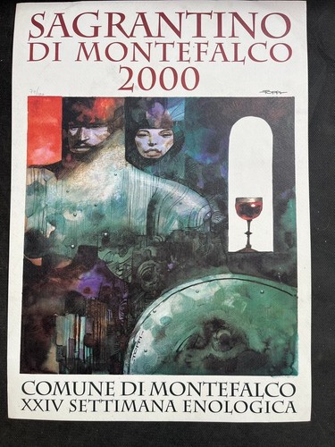 Litografia toppi sagrantino - -,