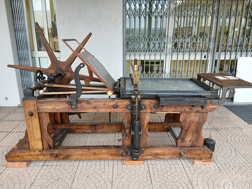 Torchio litografico stella - a,