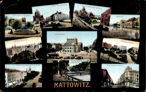 Cartolina katowice - cartolina,