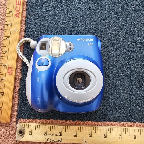 Polaroid 300 blue instax mini - polaroid,