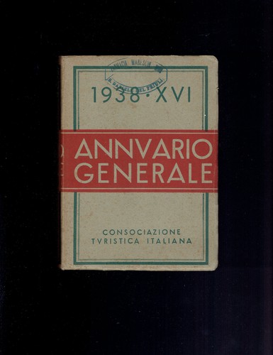 Annuario generale 1938 - annuario,
