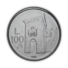 SAN MARINO. 1988, 100 Lire -
