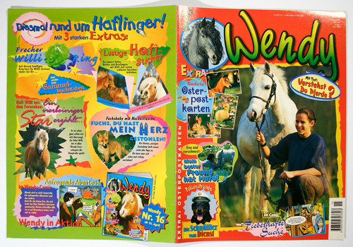 Wendy ragazza cavalli fumetto - wendy,