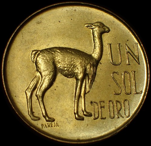 Perù sol oro 1967 - de, moneta