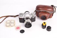 ZEISS IKON CONTAFLEX SUPER con Tessar 50/2,8 con accessori