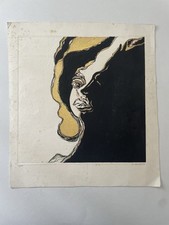 Incisione originale numerata e firmata in lastra a matita di Gennaro Borrelli