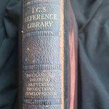 1905 leather spined book ICS