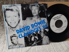 David Bowie 45 T 7" Claridges
