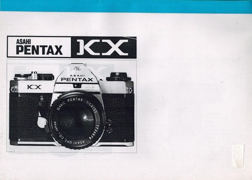 Asahi pentax manuale - pentax, kx