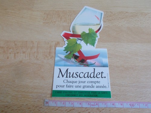 Autocollant vin muscadet - vin,