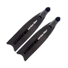 LEADERFINS Pinne ibride in fibra di carbonio per apnea e pesca in apnea (medio) angolo 20°