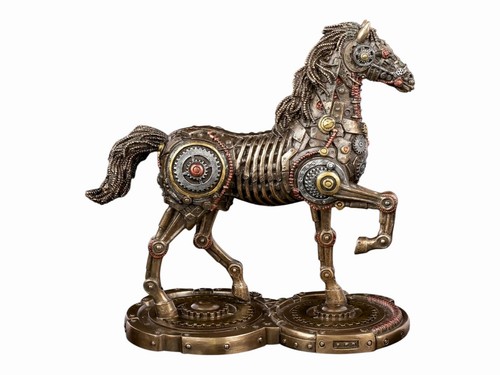 Statua steampunk andatura - statua,