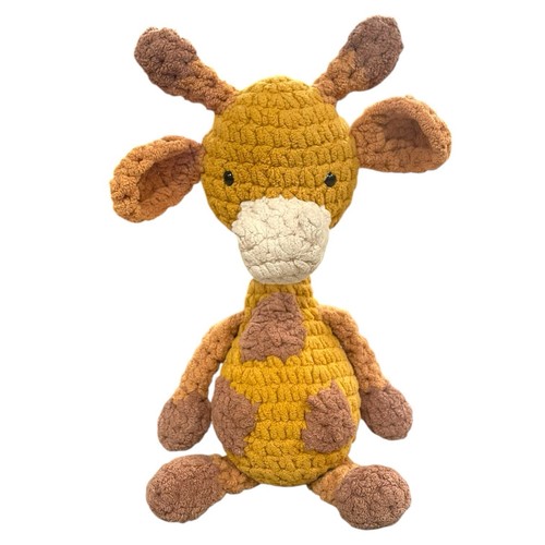 Peluche giraffa fatto - , mano