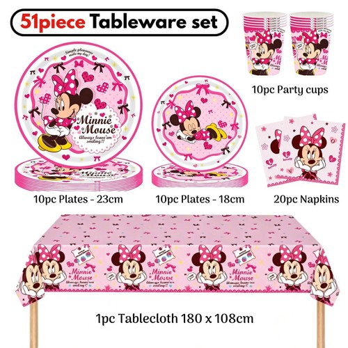 Set stoviglie minnie mouse - stoviglie,