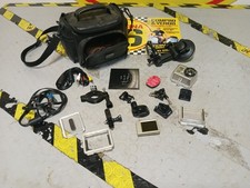 GoPro HERO4 Silver 12MP 4K Action Video Camera con custodia, lenti e accessori.