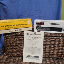 Microfono wireless FM vintage