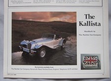 1989 Panther Kallista Original