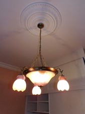 Lampadario IN Pasta Di Vetro