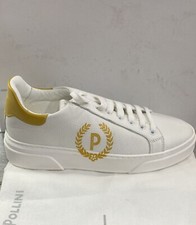 POLLINI scarpa Uomo man WHITE