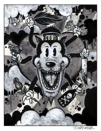 Pop surrealismo lowbrow - pop,