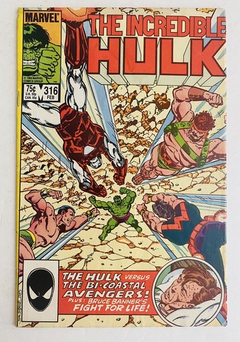 Incredible hulk 316 fumetto - incredible,