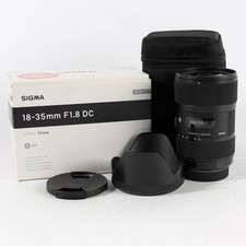 Sigma 8 hsm dc - 18-35, f1.8