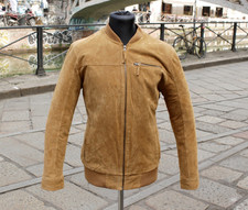 Giacca pelle scamosciata
