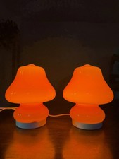 Mazzega Coppia Lampade Tavolo