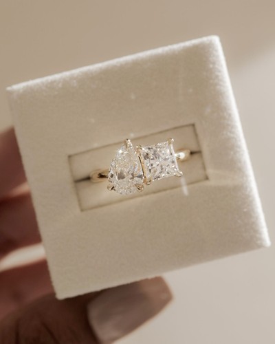 Anello toi moi moissanite - toi,