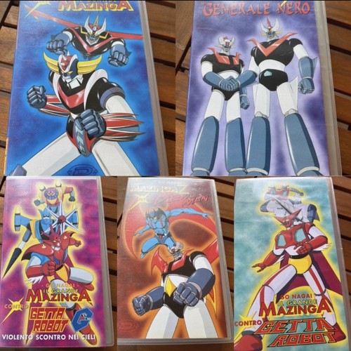 Vhs nagai dynamic goldrake - go,