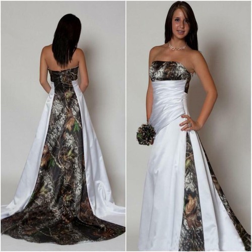 Abiti sposa mimetici senza - abiti, da