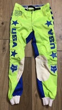 1986 RARE FOX Signature Racing pants vintage retro mx cross motocross pantaloni