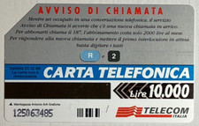 CARTA TELEFONICA R2 - Avviso di chiamata (405)