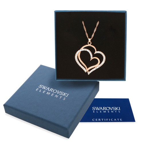 Collana donna oro swarovski - collana,