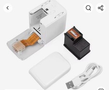 KONGTEN Mini stampante termica portatile portatile Stampante alimentare a getto