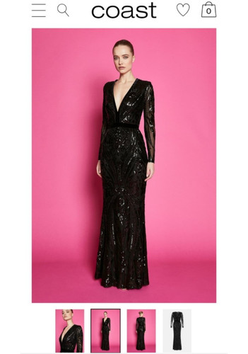 Maxi abito coast scollo - abito, v