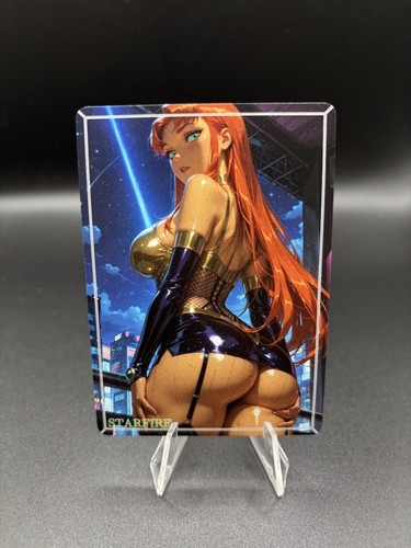 Starfire waifu card tcg - card,