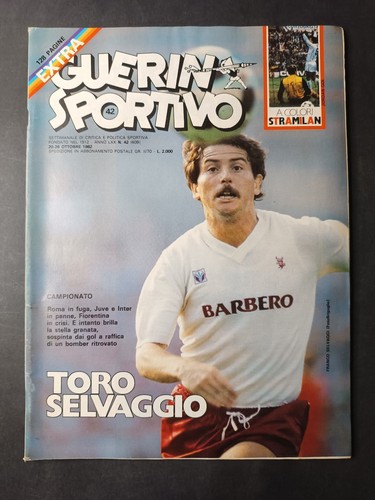 Rivista guerin sportivo - rivista, toro