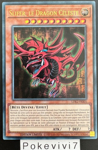 Carte slifer le - yu-gi-oh!,