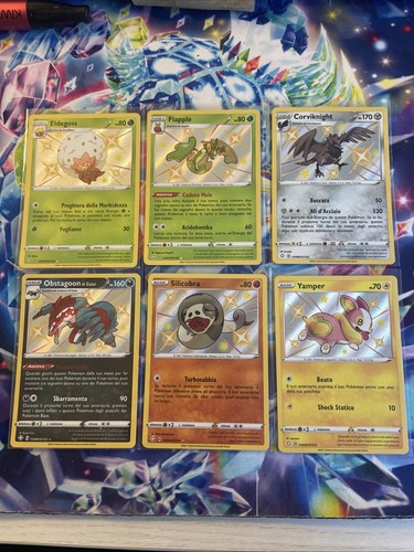 Lotto carte baby shiny - da, 6