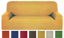 Copridivano 1 2 3 4 Posti Elasticizzato vari colori fantasia a righe per divani