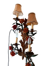 SINGLE SCONCE 4 LIGHT WROUGHT