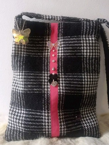 Borsa fatta mano tessuto - a,